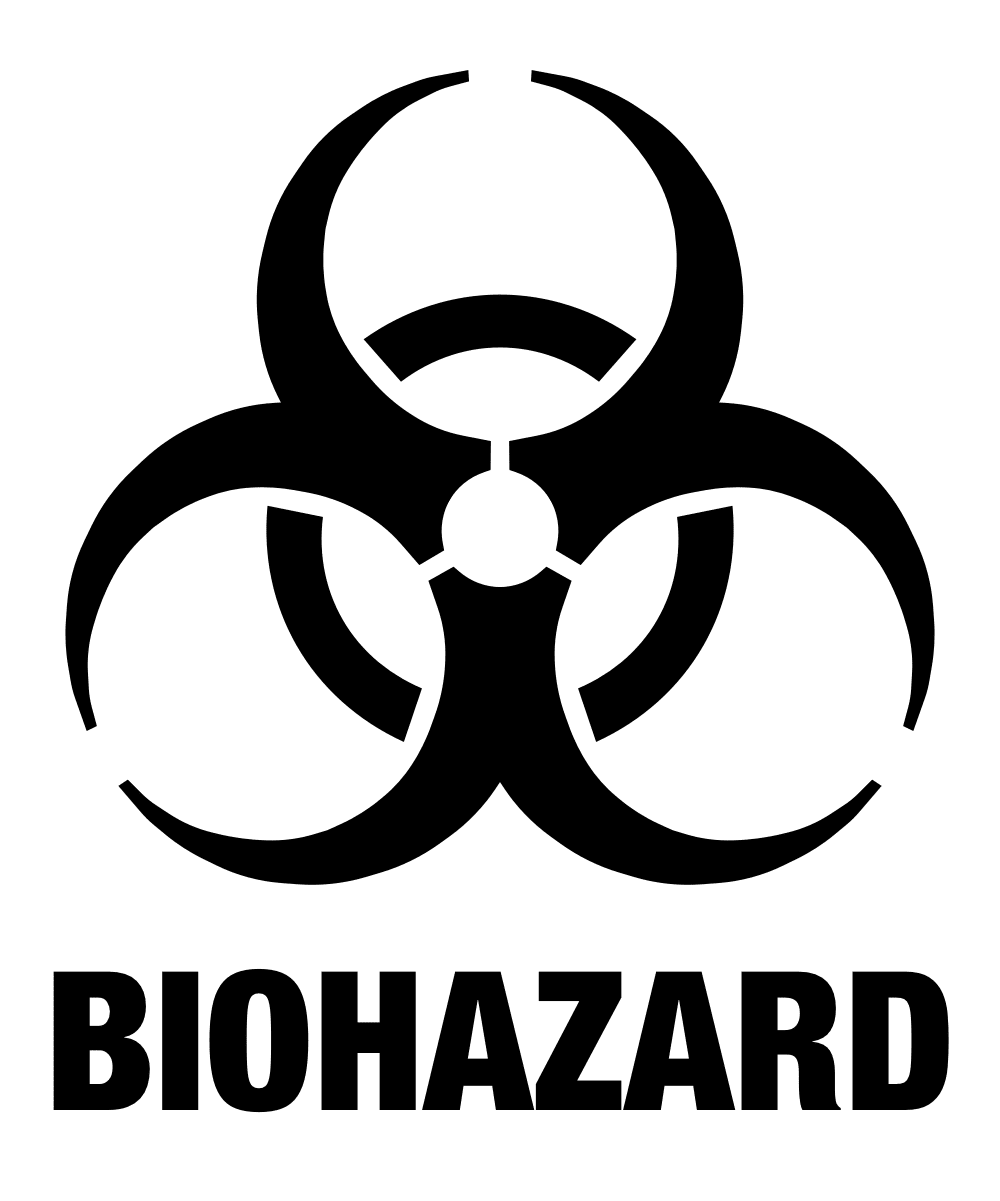 Biohazard Printable Sign - Printable World Holiday