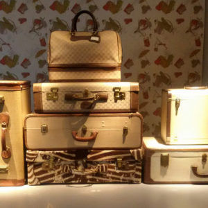 Luggages in Gucci Museum, Florence